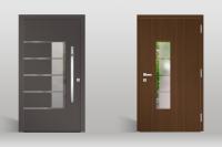 Holz-Aluminium Haustür 